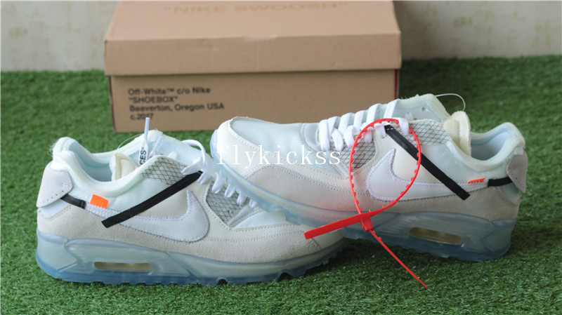 OFF-WHITE x Nike Air Max 90 Lce 10X